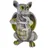 Kremers Schatzkiste Gartenfigur Gartenfigur Drachenkind Armor mit Pfeil und Bogen bunt