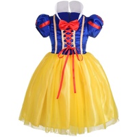 Lito Angels Prinzessin Schneewittchen Kostüm Kleid für Kinder Mädchen Prinzessinenkleid Verkleidung Größe 6-7 Jahre 122, Stile A