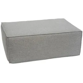 MCW Hocker MCW-O54 Stoff 38 x 97 x 70 cm Hellgrau