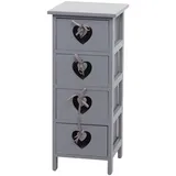 Mendler Forli 70 x 29 x 25 cm grau-blau