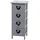 Mendler Forli 70 x 29 x 25 cm grau-blau