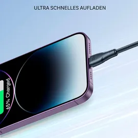 Joyroom USB-C auf Lightning 0,25 m Schwarz