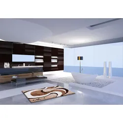 Badematte COLANI "Colani 11" Gr. 3, beige, H:24mm, Kunstfaser, Badematten