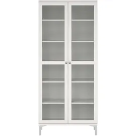 INOSIGN Vitrine Roma 89 x 36,3 x 202,8 cm Weiß