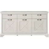 Forte Kashmir 178,3 x 95,9 x 48,2 cm Pinie Weiß