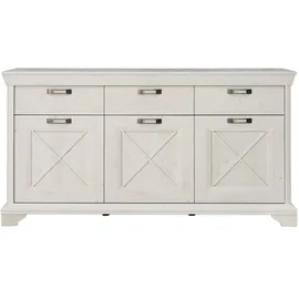 Forte Kashmir 178,3 x 95,9 x 48,2 cm Pinie Weiß