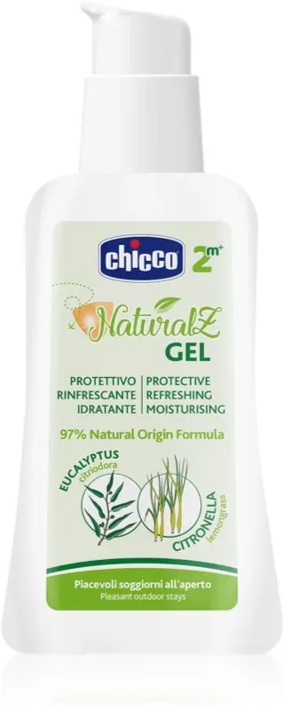 Chicco NaturalZ Protective & Refreshing Gel Moskito-Schutzgel 2 m+ 60 ml