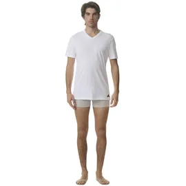 adidas T-Shirt V-Neck weiß M