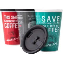 Melitta Prof. Coffee Mehrwegbecher 0,4 l Anthrazit 3 St.