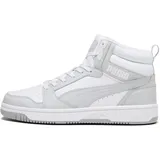 Puma Rebound V6 High-Top Puma White/Ash Gray 41