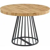 vente-unique FIRELA oval 2 bis 12 Personen schwarz