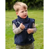 Result Fleeceweste 4-6 Years bleu marine