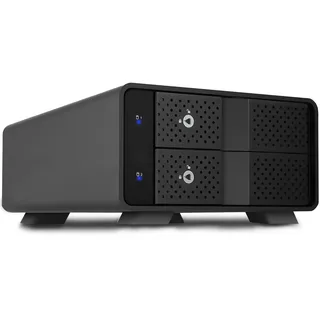 FANTEC 2fach USB 3.2 Gen2 10G RAID Festplatten Dockingstation für 2X SATA 3,5/2,5 Zoll HDDs, Transferraten bis 10Gbit/sec, kein Werkzeug nötig, verriegelbar, 2X USB Kabel. Aluminiumgehäuse schwarz