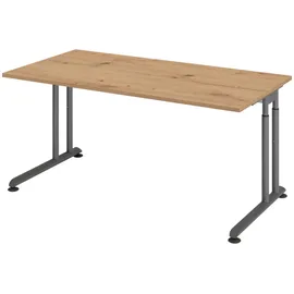bümö Schreibtisch Asteiche / Graphit
