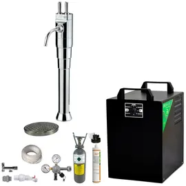 bietal® Sprudel Tafelwasseranlage BT-25U Schanksäule Classic mit Hebel mit Filteranlage