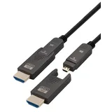 Maxtrack HDMI Anschlusskabel 15m Schwarz C504-15ML 8K UHD HDMI-Kabel