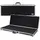 HMF Alu Transportkoffer Rasterschaumstoff 96 x 36 x 12 cm Schwarz