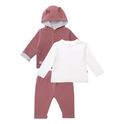 Erstausstattungspaket LILIPUT, Baby, Gr. 68, rosa (rosa, grau), 100% Baumwolle, casual, KOB Set-Artikel, mit niedlichen Details