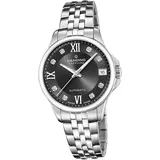 Candino Damen Uhr Analog Luxus Armbanduhr silber D2UC4770/5 - Silber