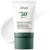 Anua Heartleaf Seidige Feuchtigkeits-Sonnencreme LSF 50+ 50 ml
