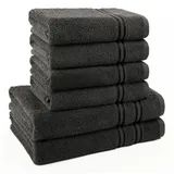 hammetex Handtuchset 6-tlg. grau