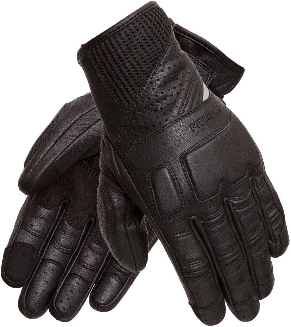Merlin Salado Explorer Motorfiets handschoenen, zwart, 2XL