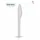 Blanc HYGIENIC Messer, Plastikmesser, Mehrwegbesteck, 16 cm, 2.000 Stk, weiß, robust, Premium Qualität