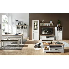 Die Möbelfundgrube Highboard JASMIN - weiß