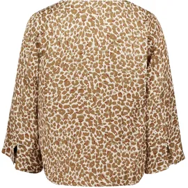 Betty Barclay Schlupfbluse mit Leoprint Beige 36