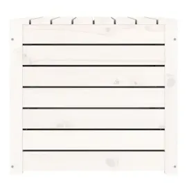 vidaXL Gartenbox Weiß 101x50,5x46,5 cm Massivholz Kiefer