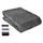 Jack Spannbettlaken Mikrofaser 90 x 200 - 100 x 200 cm Anthrazit