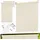 Kesser Senkrechtmarkise 140 x 140 cm Beige Metall