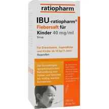 Ratiopharm IBU-ratiopharm Fiebersaft für Kinder