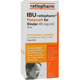 Ratiopharm IBU-ratiopharm Fiebersaft für Kinder