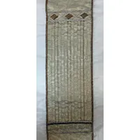 HOSSNER - ART OF HOME DECO Gardine "Zürichsee" Gr. 1, braun (braun, grau), B:120cm H:245cm, Polyester, HOSSNER - ART OF HOME DECO, Gardinen, Gardine, Schlaufenschal im besonderen Design