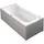 Jet-Line Villa Roma Whirlpoolbadewanne 90 x 194 cm (nicht verfügbar)