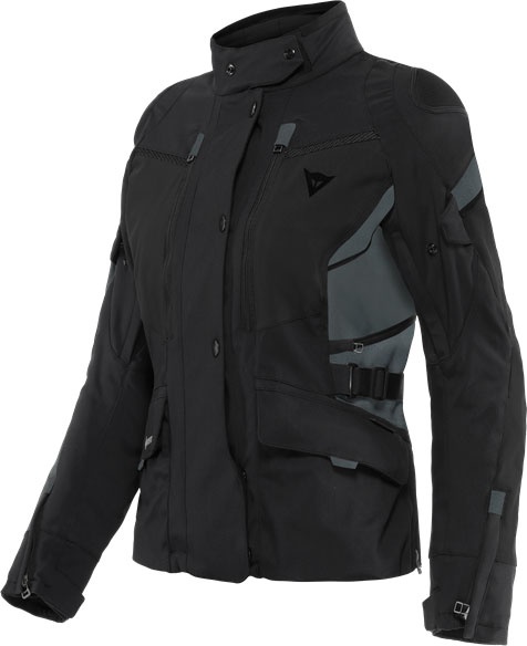 Dainese Carve Master 3, veste textile Gore-Tex pour femmes - Noir/Noir/Gris Foncé - 42