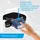 CARTREND LED Stirnlampe Blau