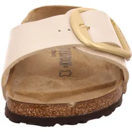 Birkenstock Madrid Big Buckle Birko-Flor schmal graceful pearl white 37