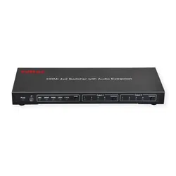 ROLINE 4K HDMI Matrix Switch, 4 x 2 - Video/Audio-Schalter
