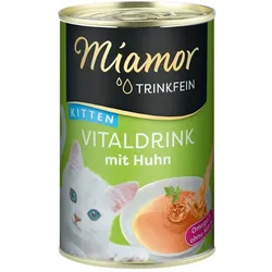 MIAMOR Trinkfein Hühnersuppe für Kätzchen 135 g
