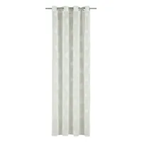 GARDINIA Sehlbach Ösenschal offwhite Kreise 140 x 245 cm