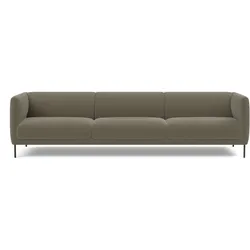 Fredericia Konami Sofa 3-Sitzer, schwarz / loop 36