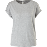 s.Oliver QS - T-Shirt im Loose Fit, Damen, grau, XL