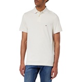 Tommy Hilfiger Herren Poloshirt Kurzarm 1985 Regular Fit, Beige (Weathered White), M