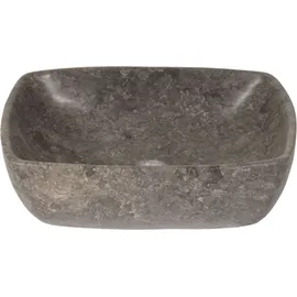 Mendler Marmor Aufsatzwaschbecken 15 x 51 x 36 cm