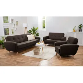 Max Winzer Sessel Jerry Flachgewebe 83 x 85 x 0 cm Braun