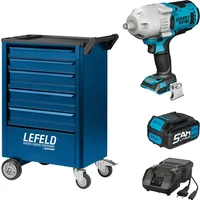 Gedore Werkstattwagen Uni Pro inkl. Hazet Akku Schlagschrauber 5,0