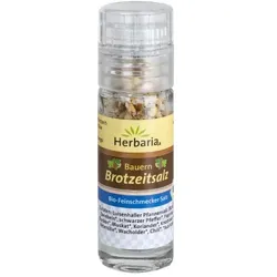 Herbaria Bauern Brotzeitsalz Mini-Mühle bio