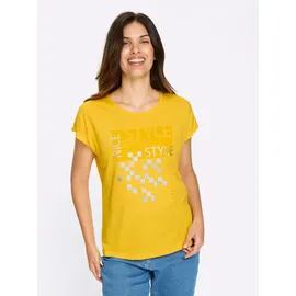 Sieh an! Kurzarm-Shirt in sonnengelb | Gr.: 52